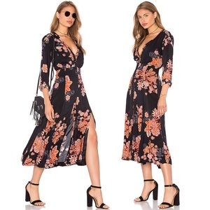 Free people maxi/midi dress